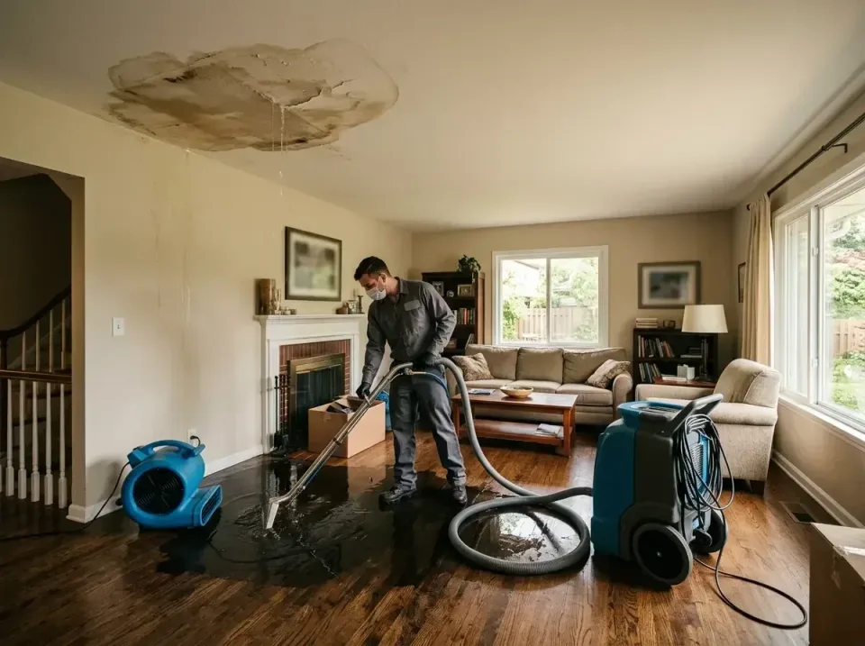 attic-pipe-burst-ceiling-drip-008 — frequently asked questions, Water Damage Restoration & Carpet Care in Salem, MA
